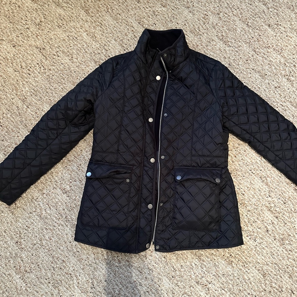 Lucky brand quilted black jacket women’s
